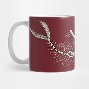 Mer-skeleton angel Mug